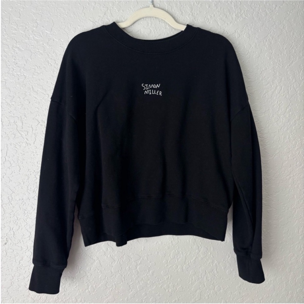 Simon Miller Classic Black Crew Neck
Sweater- Small